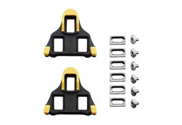 Kufry Shimano SM-SH11 Cleat Set Žluté +/-3° (6°) - 1