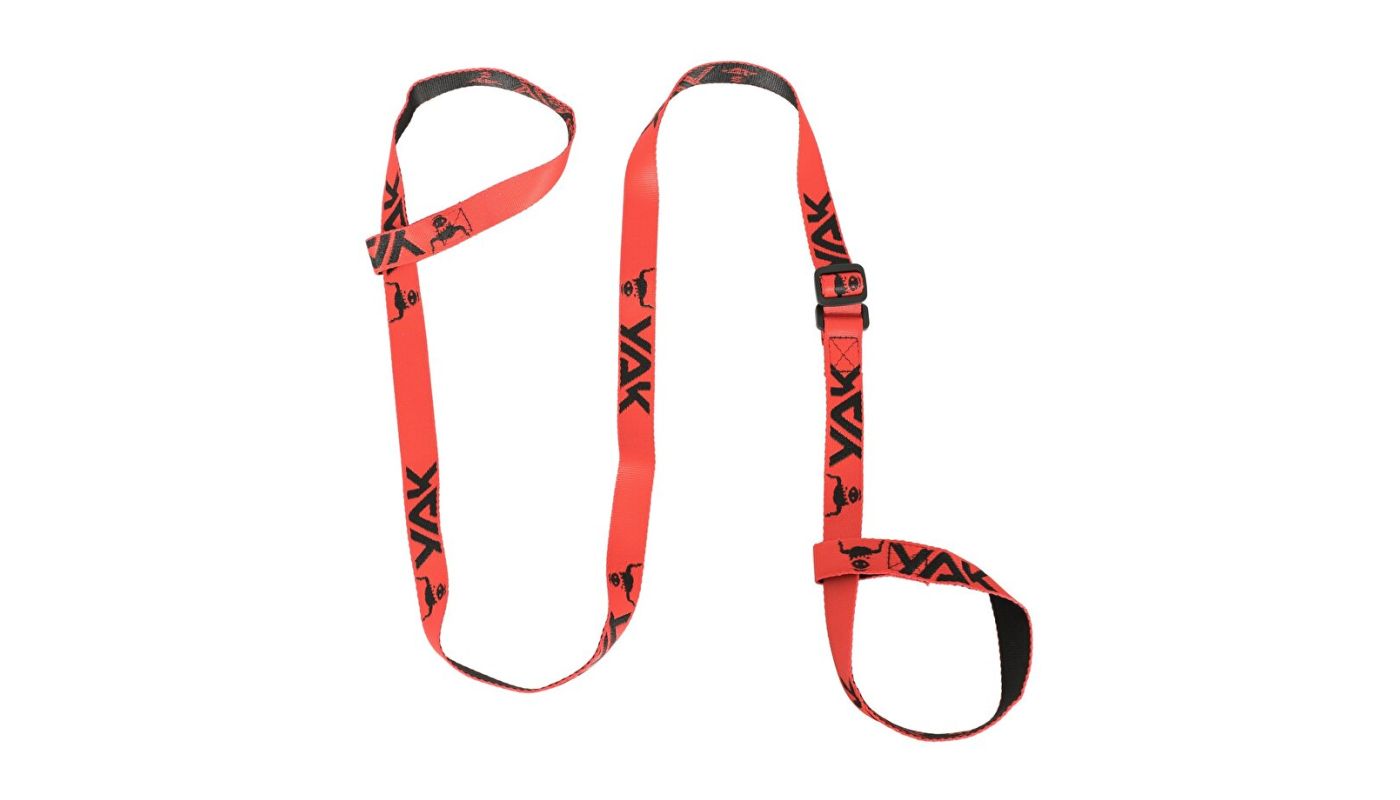 Popruh YAK červená/černá - 1