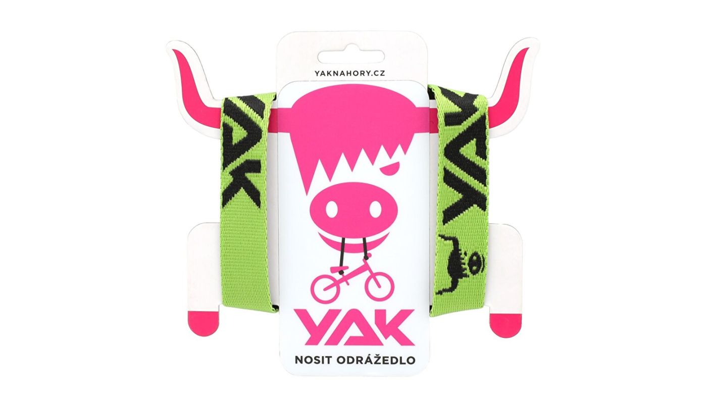 Popruh YAK zelená/černá - 4