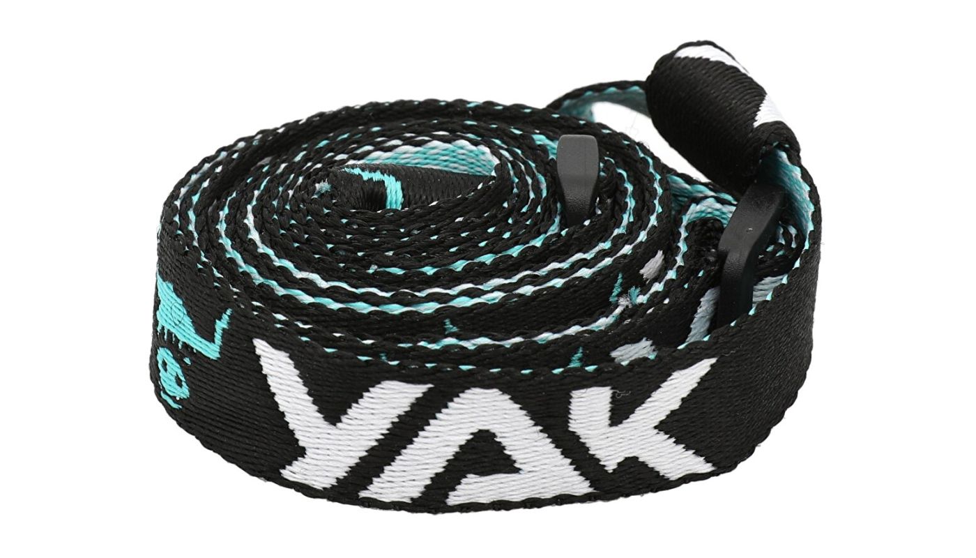 Popruh YAK černá/tyrkysová - 3