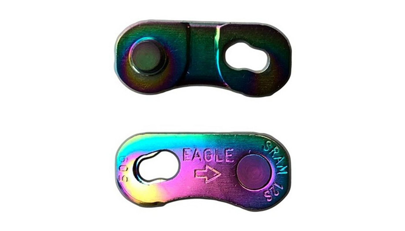 Spojka řetězu SRAM 12 speed, PowerLock Eagle Rainbow - 1