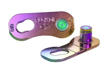 Spojka řetězu SRAM 12 speed, PowerLock Flattop Rainbow - 1