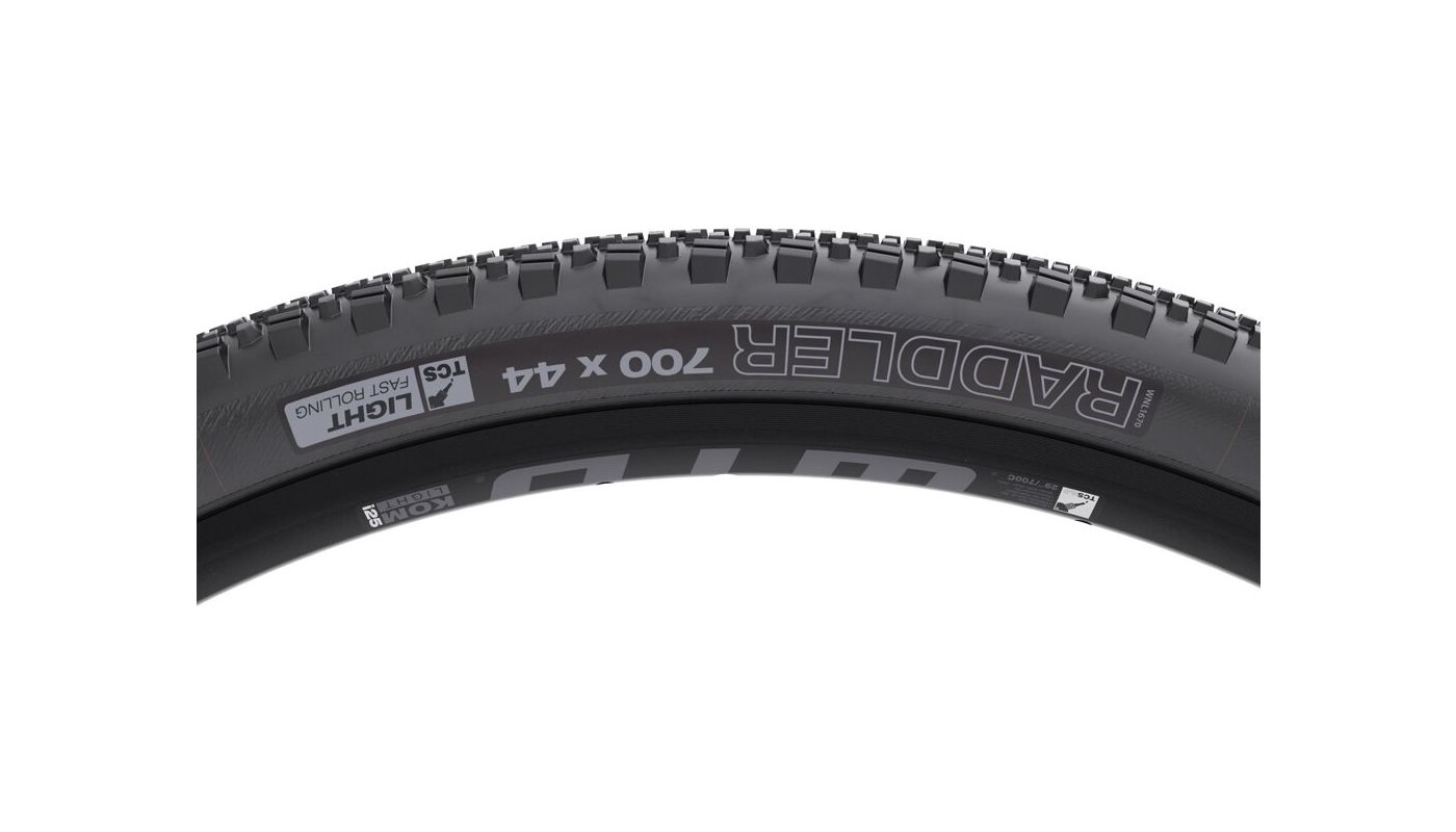 Plášť WTB Raddler TCS Light Fast Rolling 622-44 černá - 4