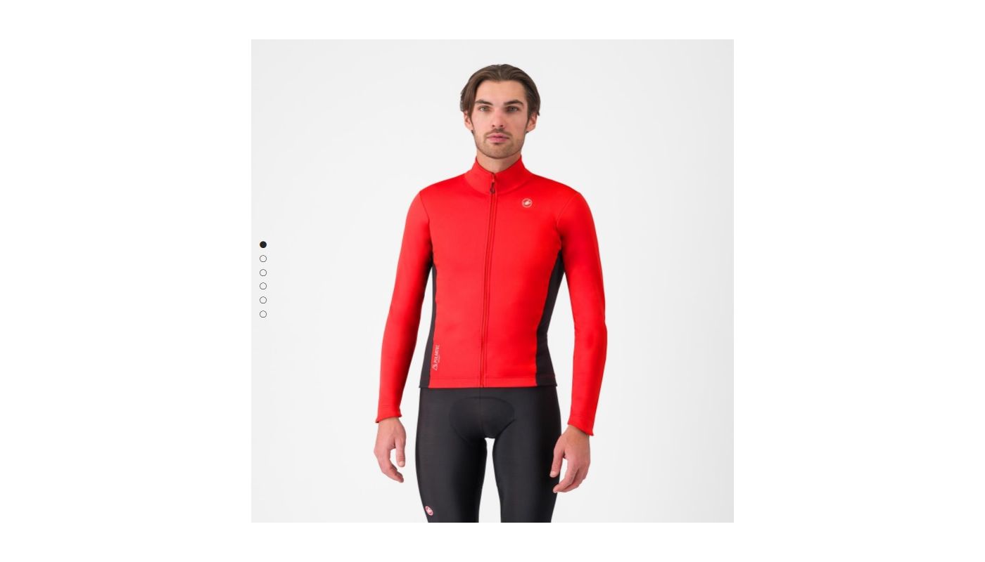Castelli Entranta 2 Jacket bunda,red/black  XL - 1