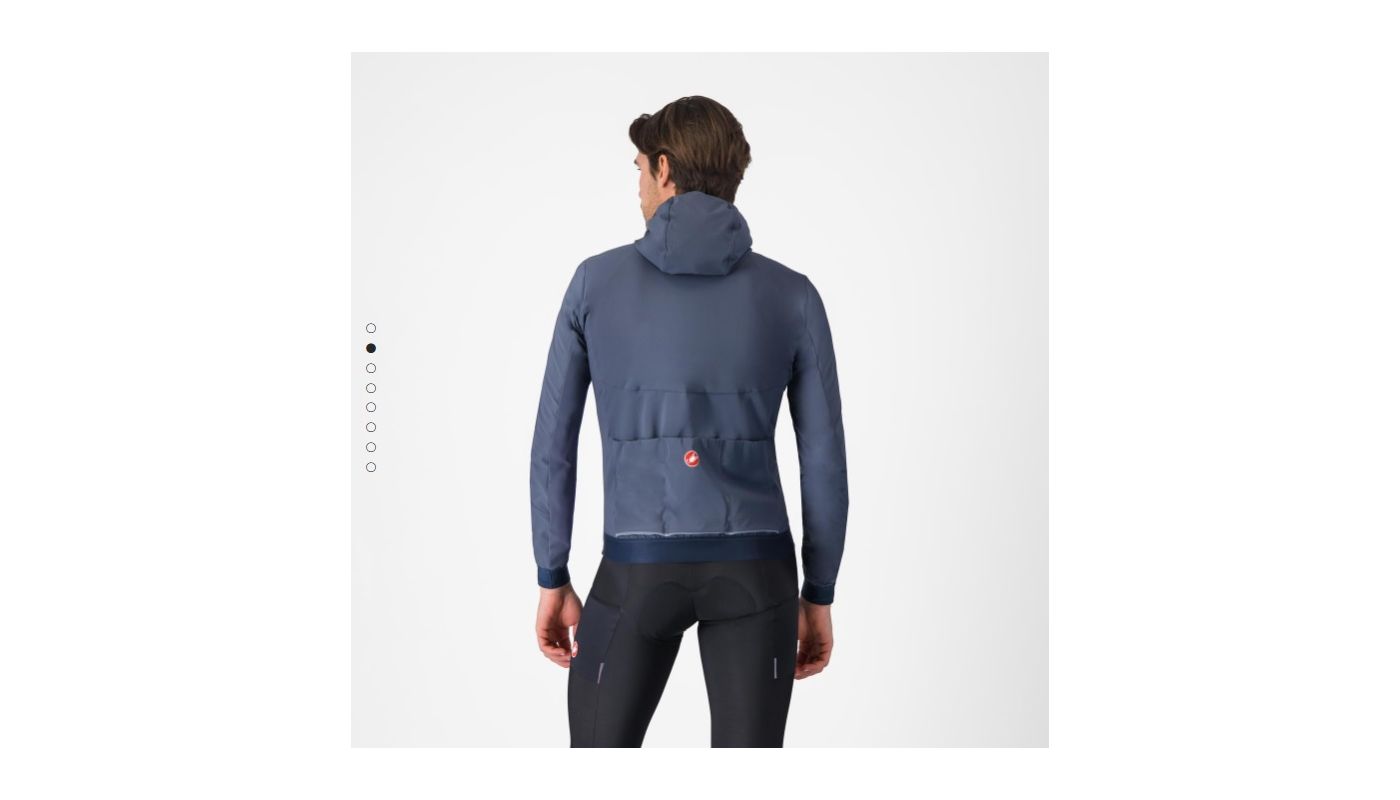 Castelli Fly 2 Unltd Jaket bunda, dark steel blue  XL - 2