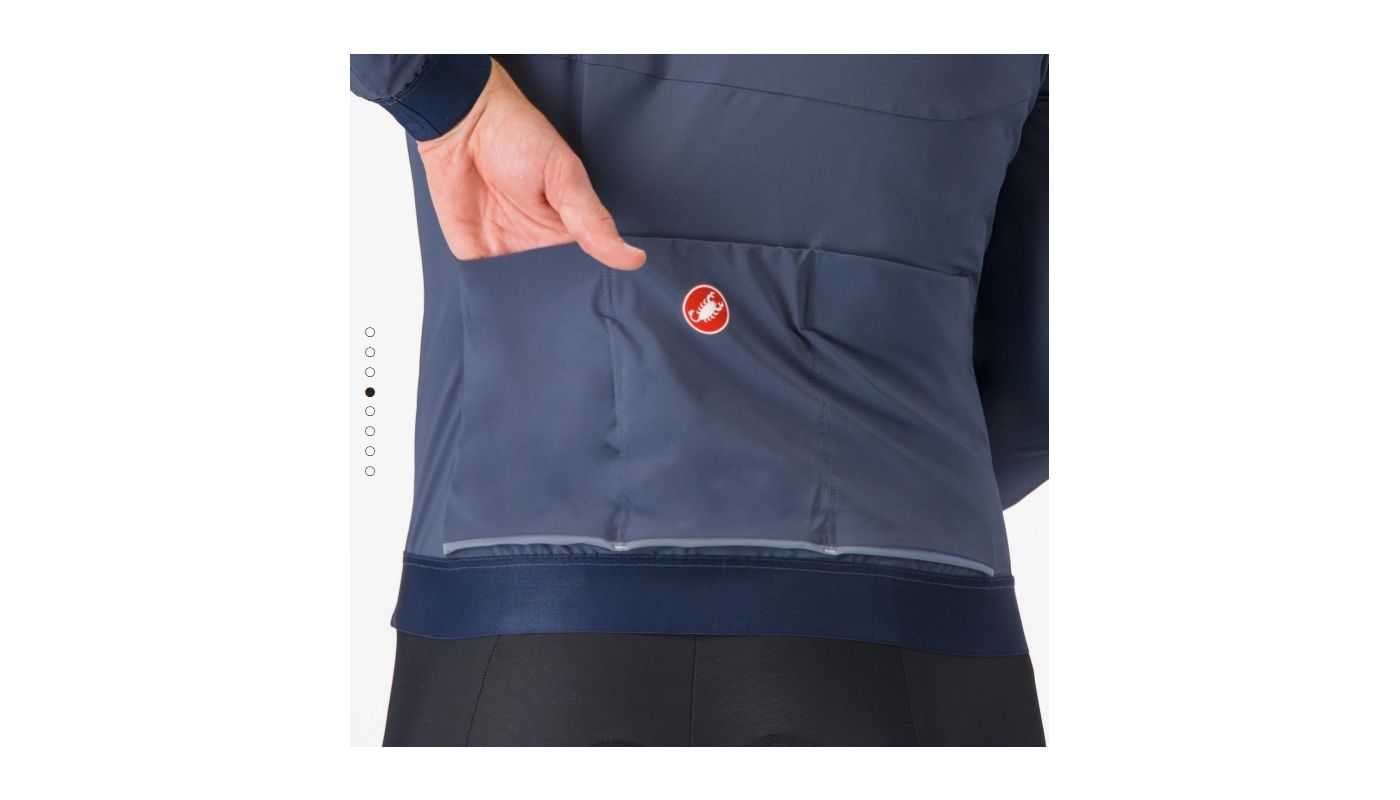 Castelli Fly 2 Unltd Jaket bunda, dark steel blue  XL - 4