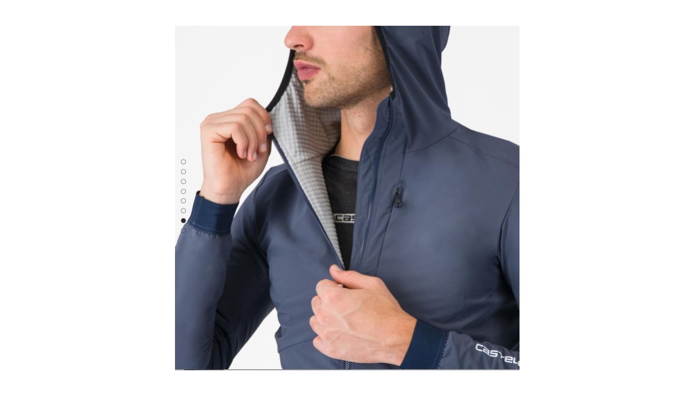 Castelli Fly 2 Unltd Jaket bunda, dark steel blue  XL - 7