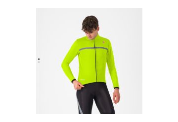 Castelli Estremo 2 Jacket bunda, yellow fluo  XL - 1