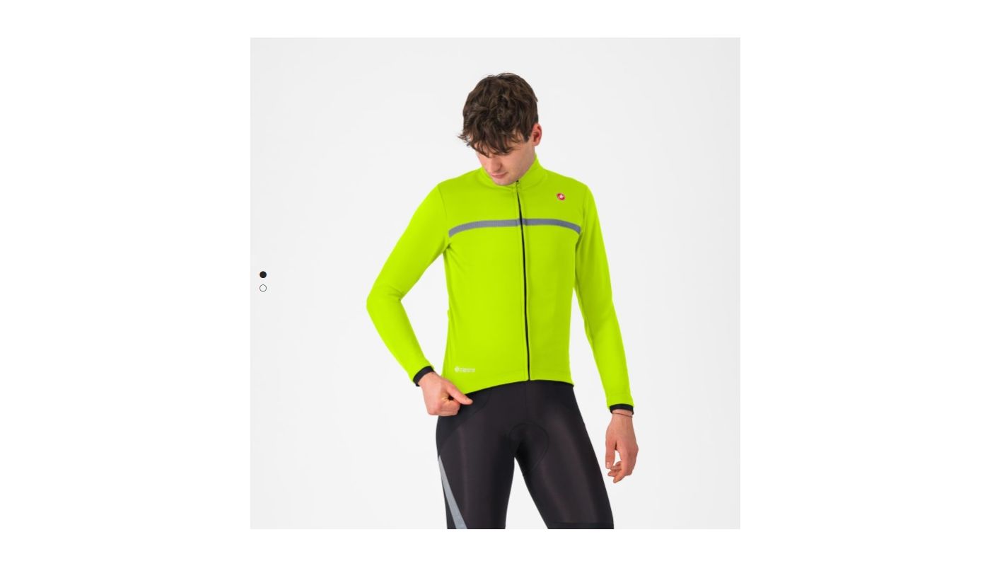 Castelli Estremo 2 Jacket bunda, yellow fluo  XL - 1