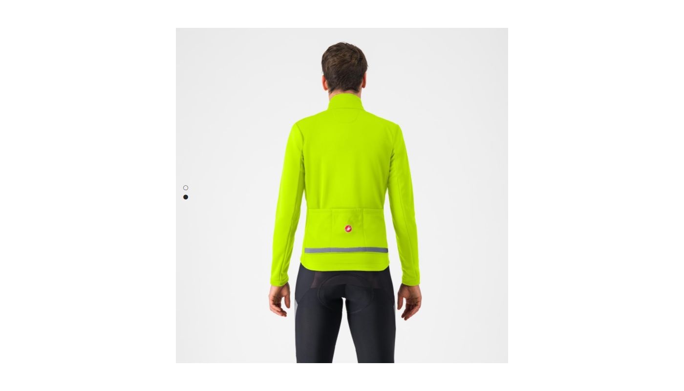 Castelli Estremo 2 Jacket bunda, yellow fluo  XL - 2