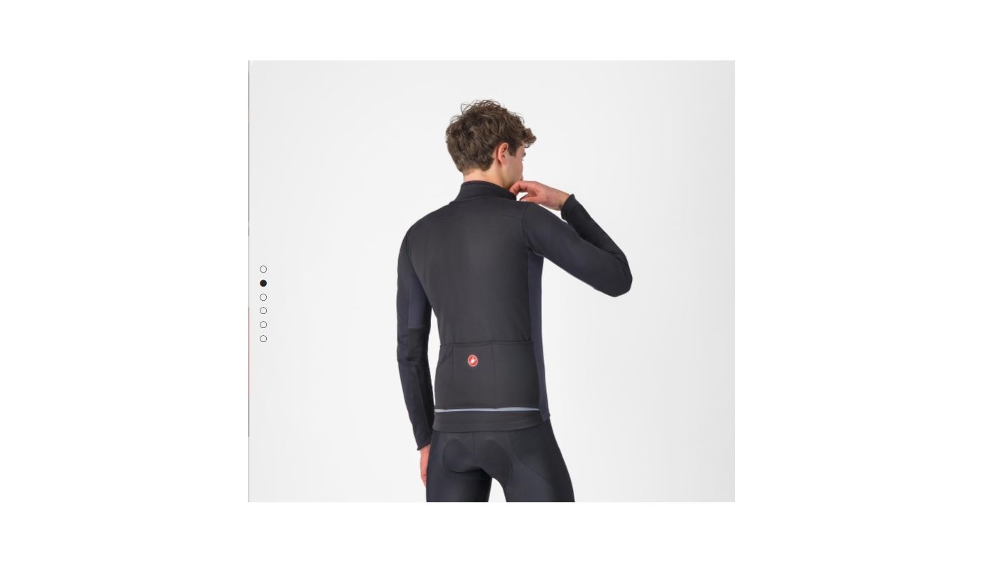 Castelli Entranta 2 Jacket bunda, light black/dark gray  L - 2