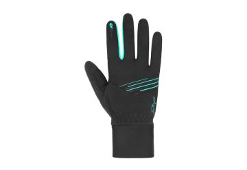 Etape - dámské rukavice JASMINE WS+, černá/mint - 1