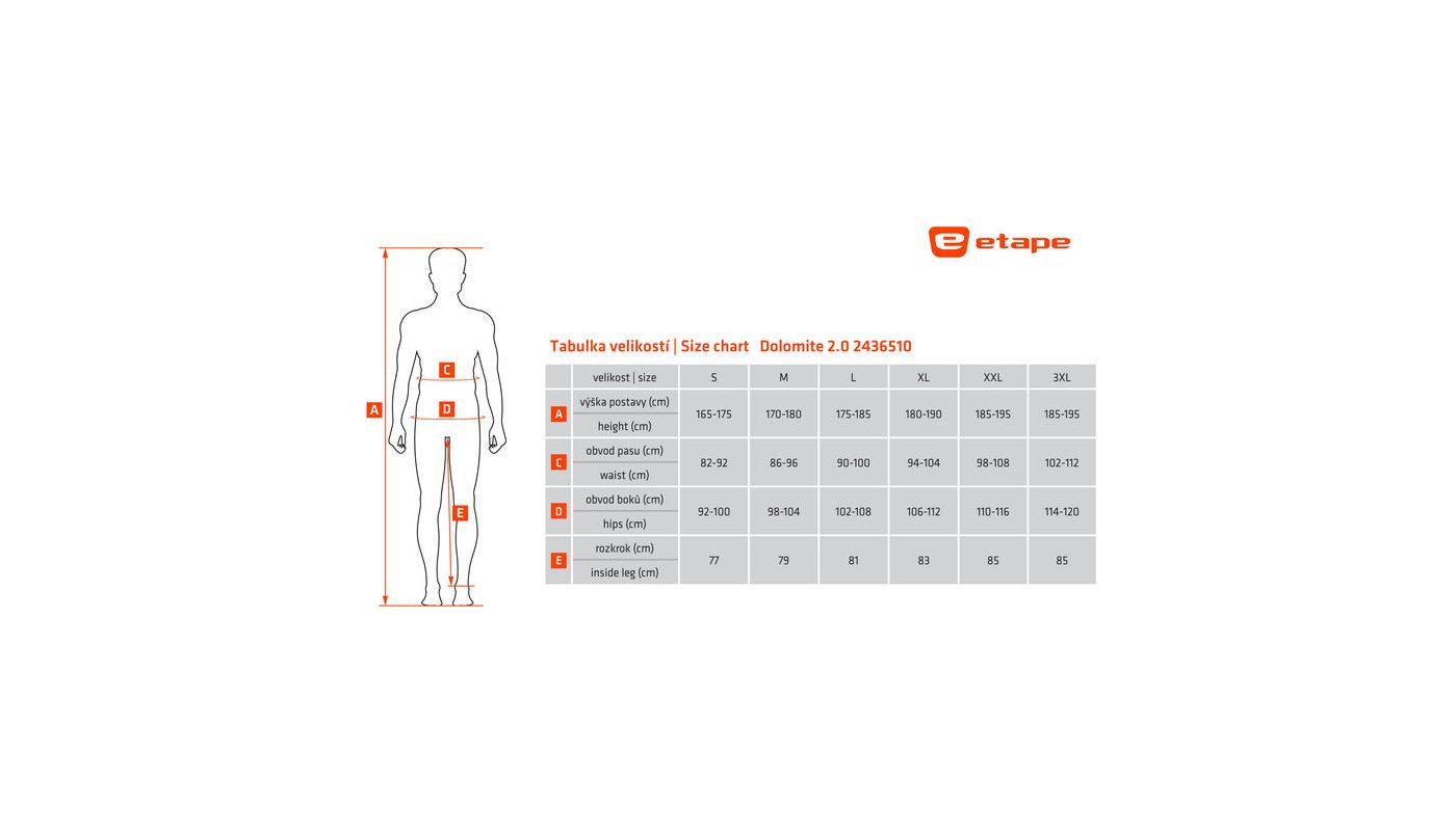 Etape - volné kalhoty Dolomite 2.0 - 9
