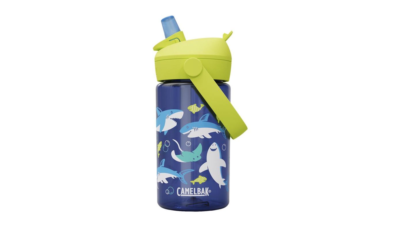 Lahev CAMELBAK Thrive Flip Straw Kids 0,4l Sharks and Rays - 1