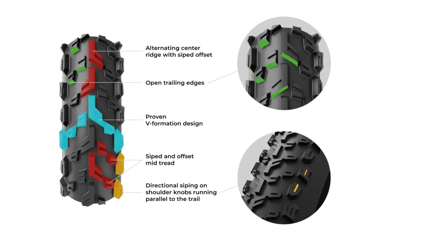 Plášť Vittoria Mezcal III 29x2.25 XC Race Full Black G2.0 - 4