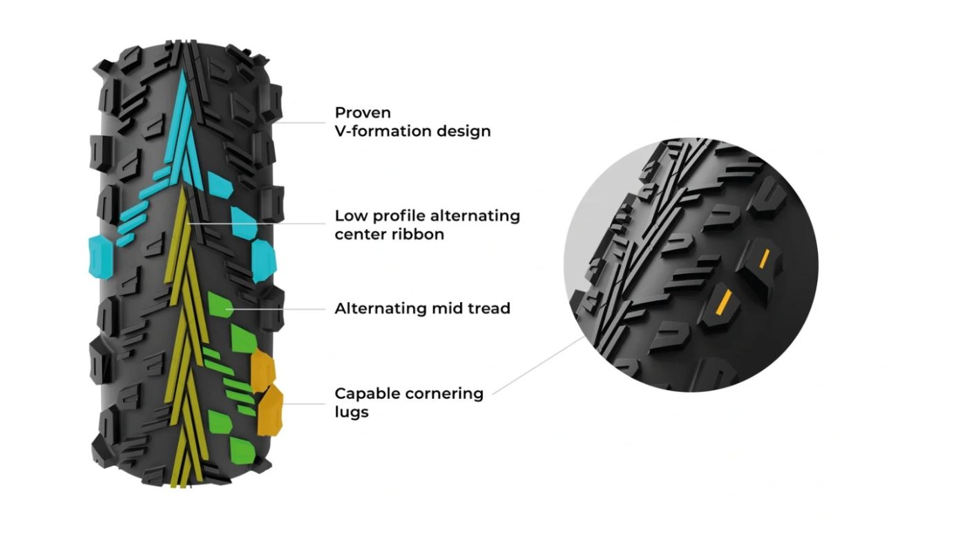 Plášť Vittoria Peyote II 29x2.25 XC Trail Full Black G2.0 - 4