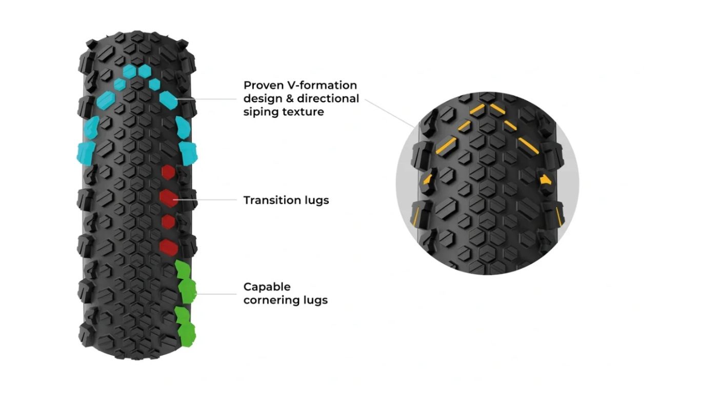 Plášť Vittoria Terreno T50 mixed 45-622 Gravel Endurance Full Black G2.0 - 6