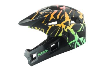 Cyklistická helma Alpina RUPI fading-neon matt - 1