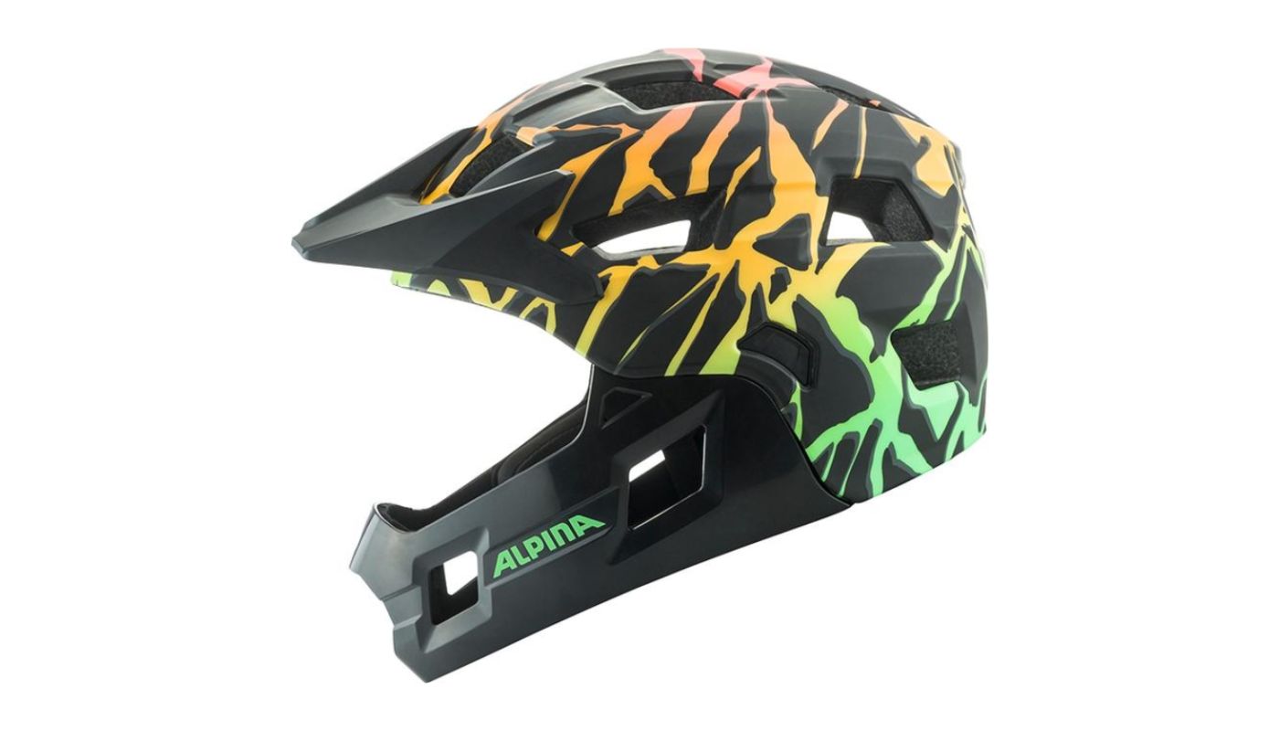 Cyklistická helma Alpina RUPI fading-neon matt - 1