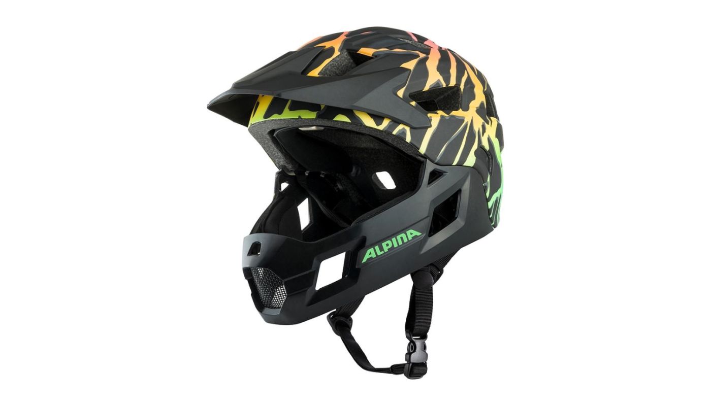 Cyklistická helma Alpina RUPI fading-neon matt - 2