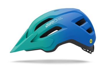 GIRO Fixture II MIPS Youth Mat Aqua Green/Blue Jewel Fade - 1