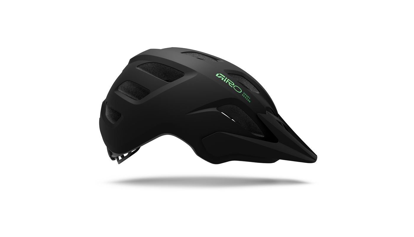 GIRO Tremor Child Mat Black/Vivid Green - 4