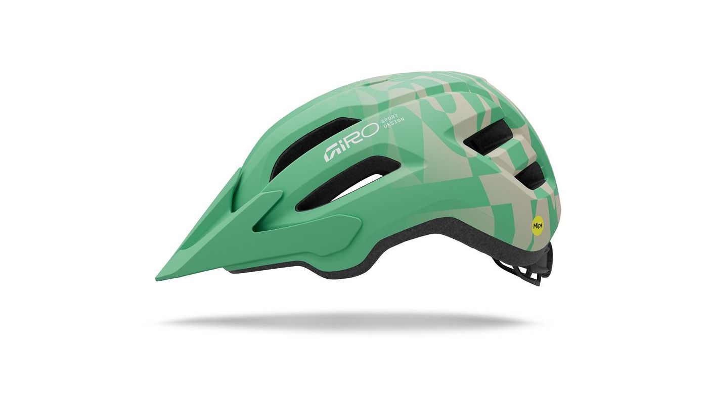 GIRO Fixture II MIPS Youth Mat Green Rush - 4