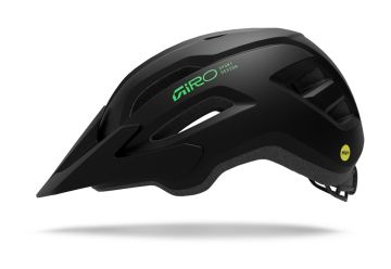 GIRO Fixture II MIPS Youth Mat Black/Vivid Green - 1