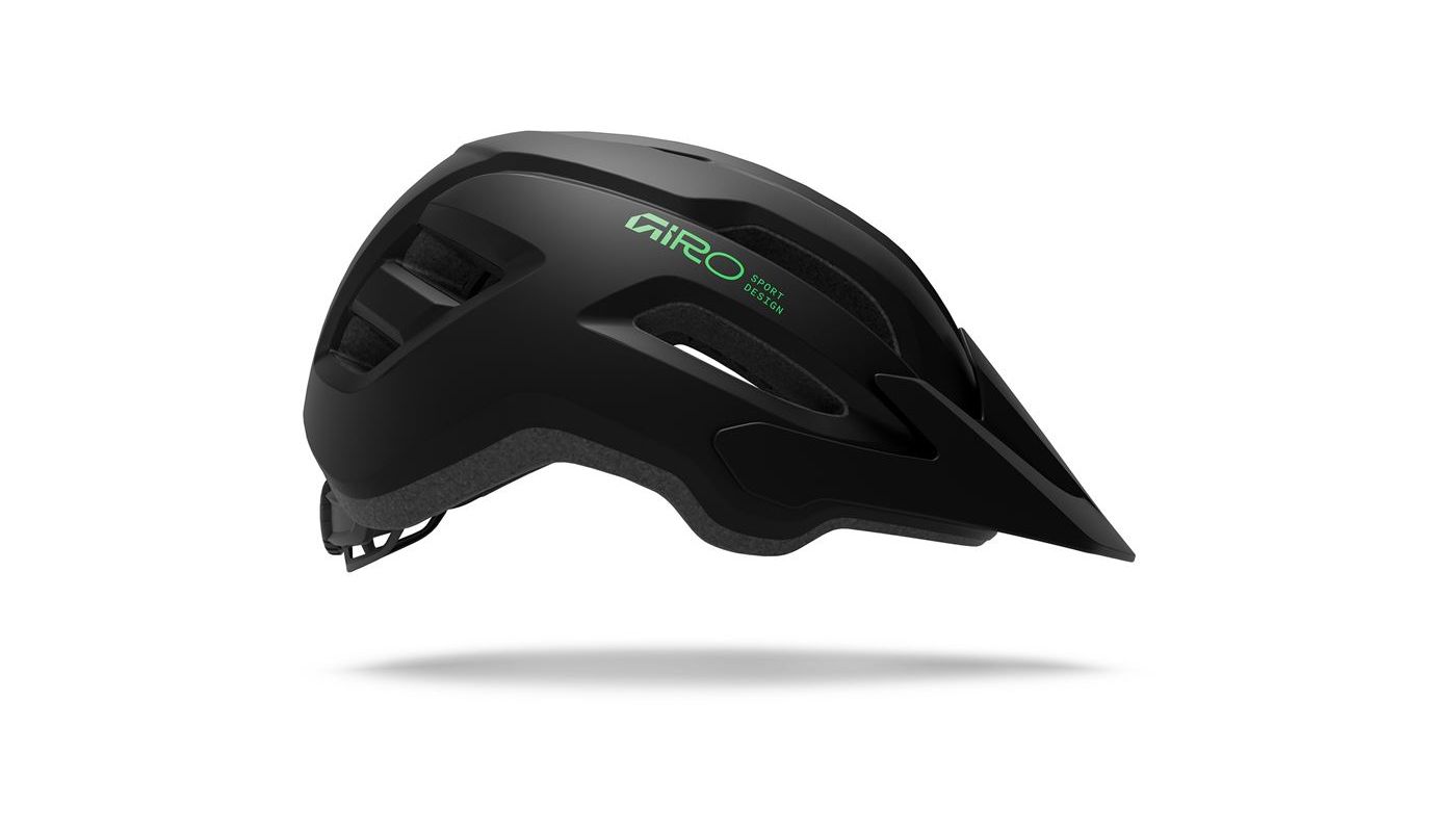 GIRO Fixture II MIPS Youth Mat Black/Vivid Green - 4