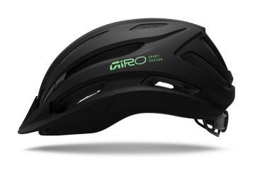 GIRO Register II Youth Mat Black/Vivid Green - 1