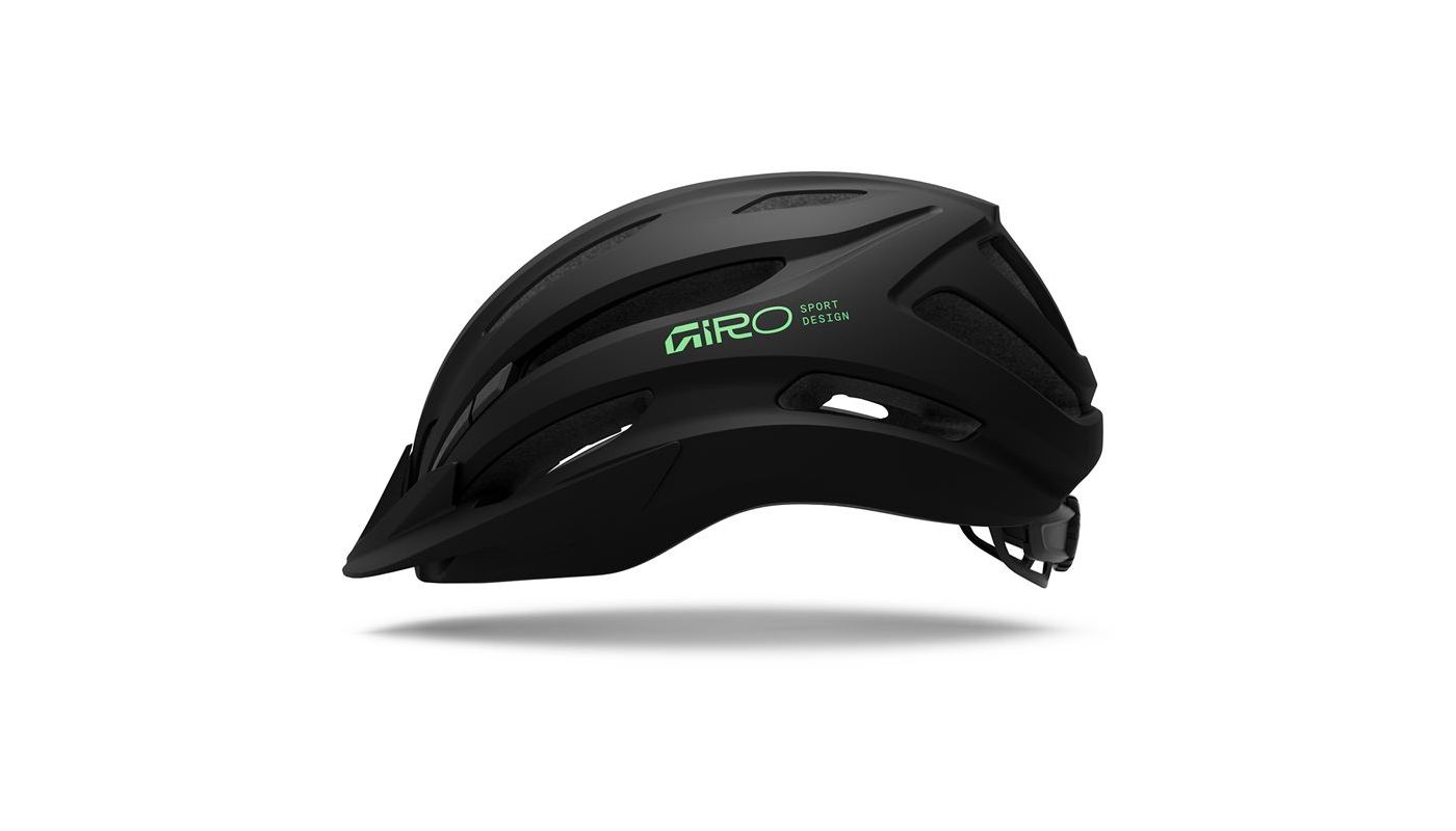 GIRO Register II Youth Mat Black/Vivid Green - 1