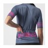 Cyklistický dres dámský Castelli Fenice steel blue/pink fluo - 4
