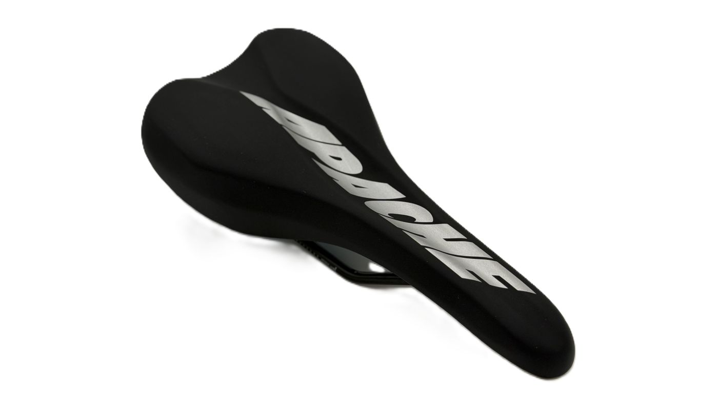 Sedlo Apache memory foam sport černá/stříbrná - 1