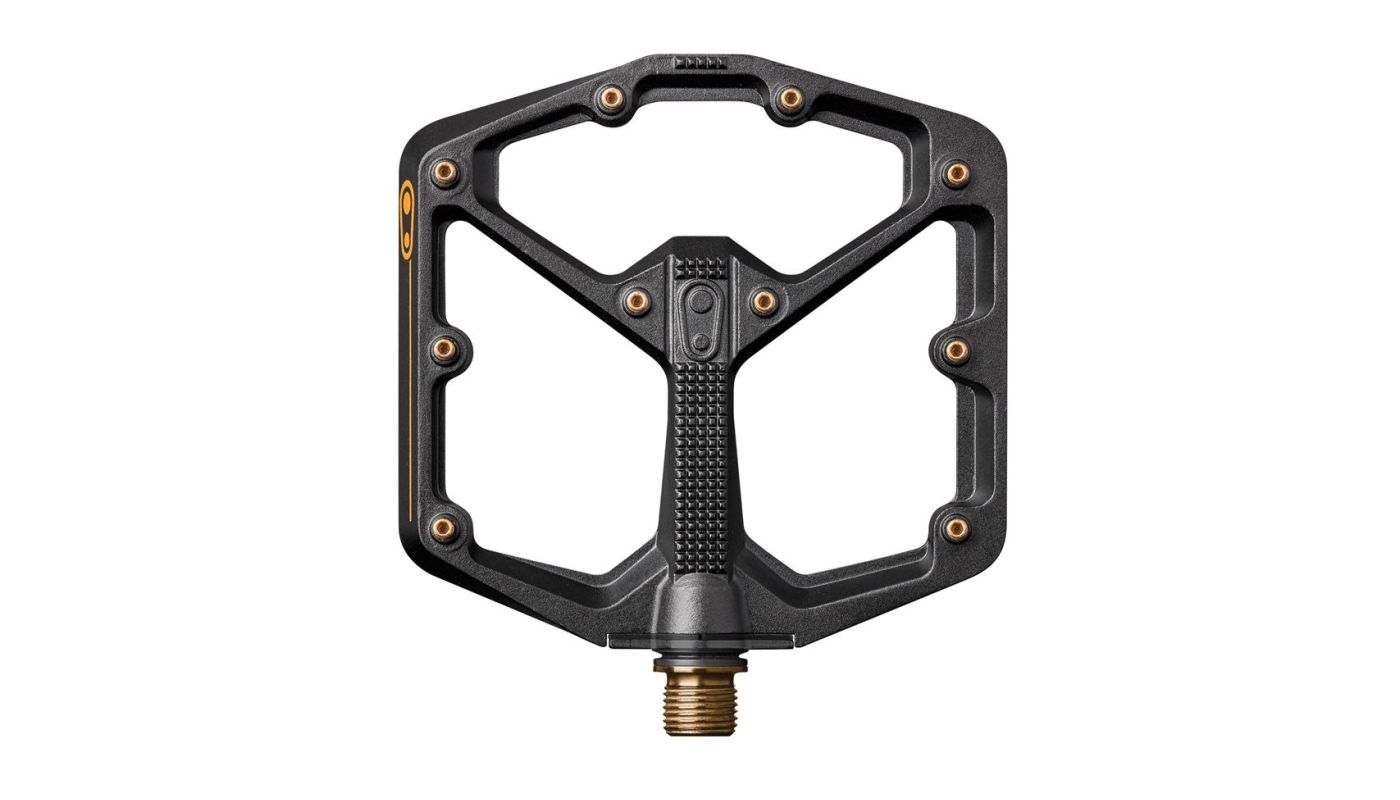 Pedály Crankbrothers Stamp 11 Large Black/Gold - 1