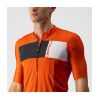 Castelli s krátkým rukávem PROLOGO VII béžová/černá/oranžová - 4