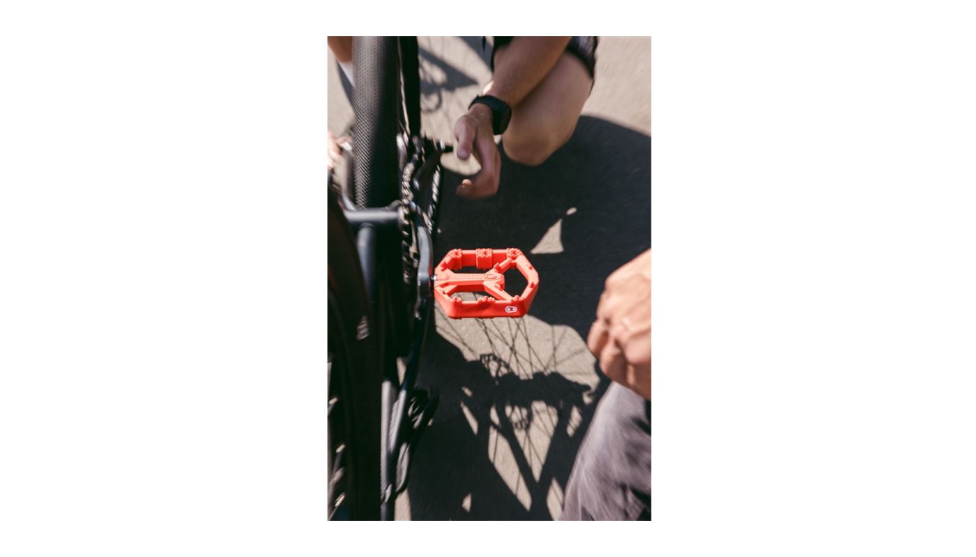 Pedály Crankbrothers Stamp 0 Small Bright Red - 5