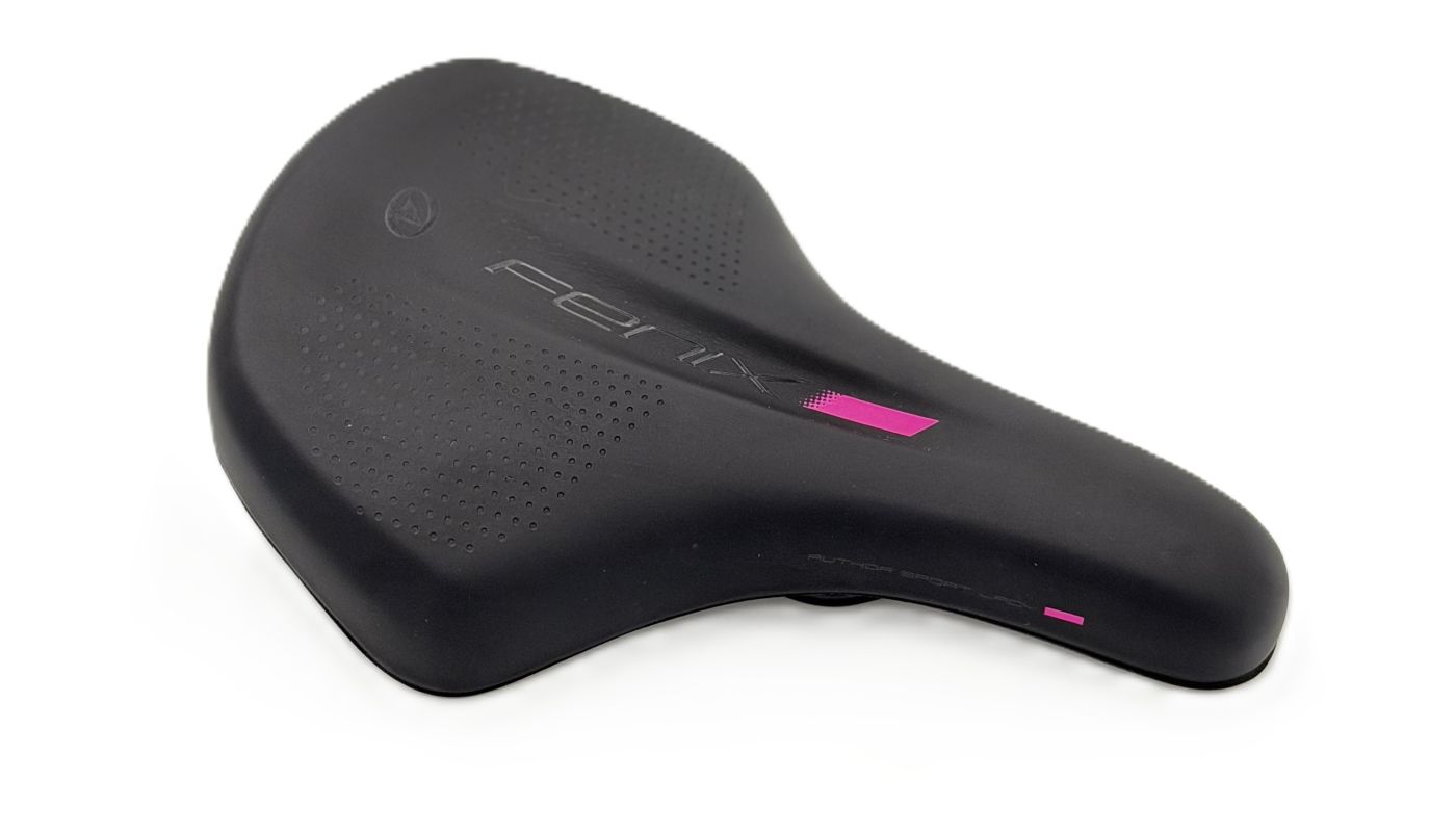 Sedlo Author Fenix X3 černá/růžová - 1