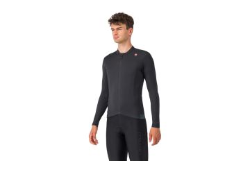 Castelli Espresso dres Thermal Jersey, light black - 1