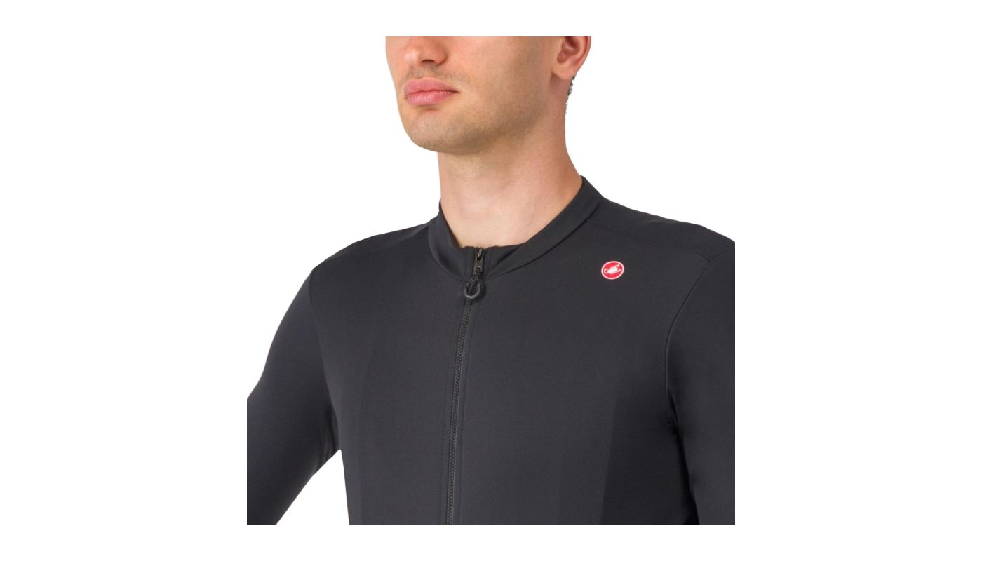 Castelli Espresso dres Thermal Jersey, light black - 5