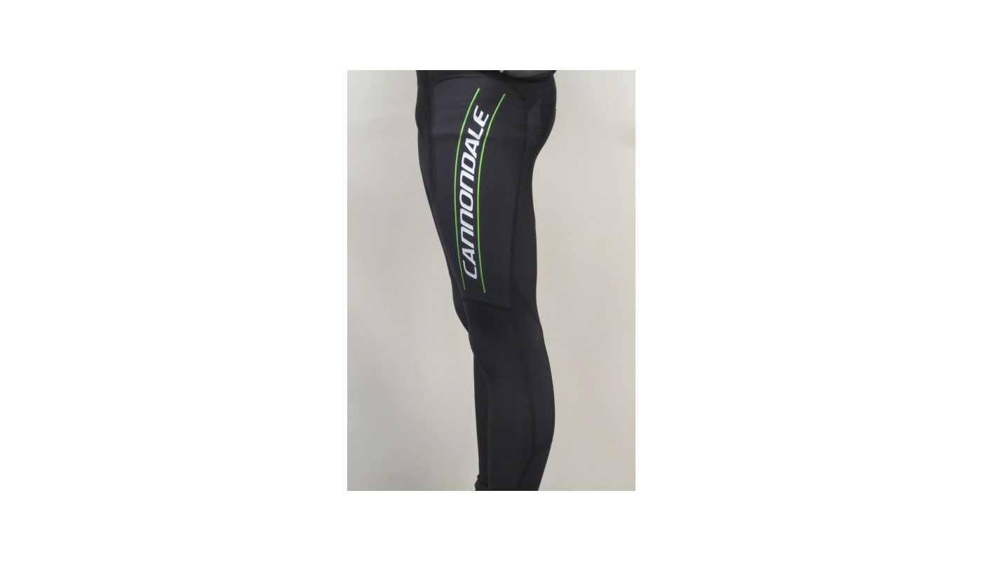 Cannondale Evolution MidZero Bib Tight,Black/Green - 1