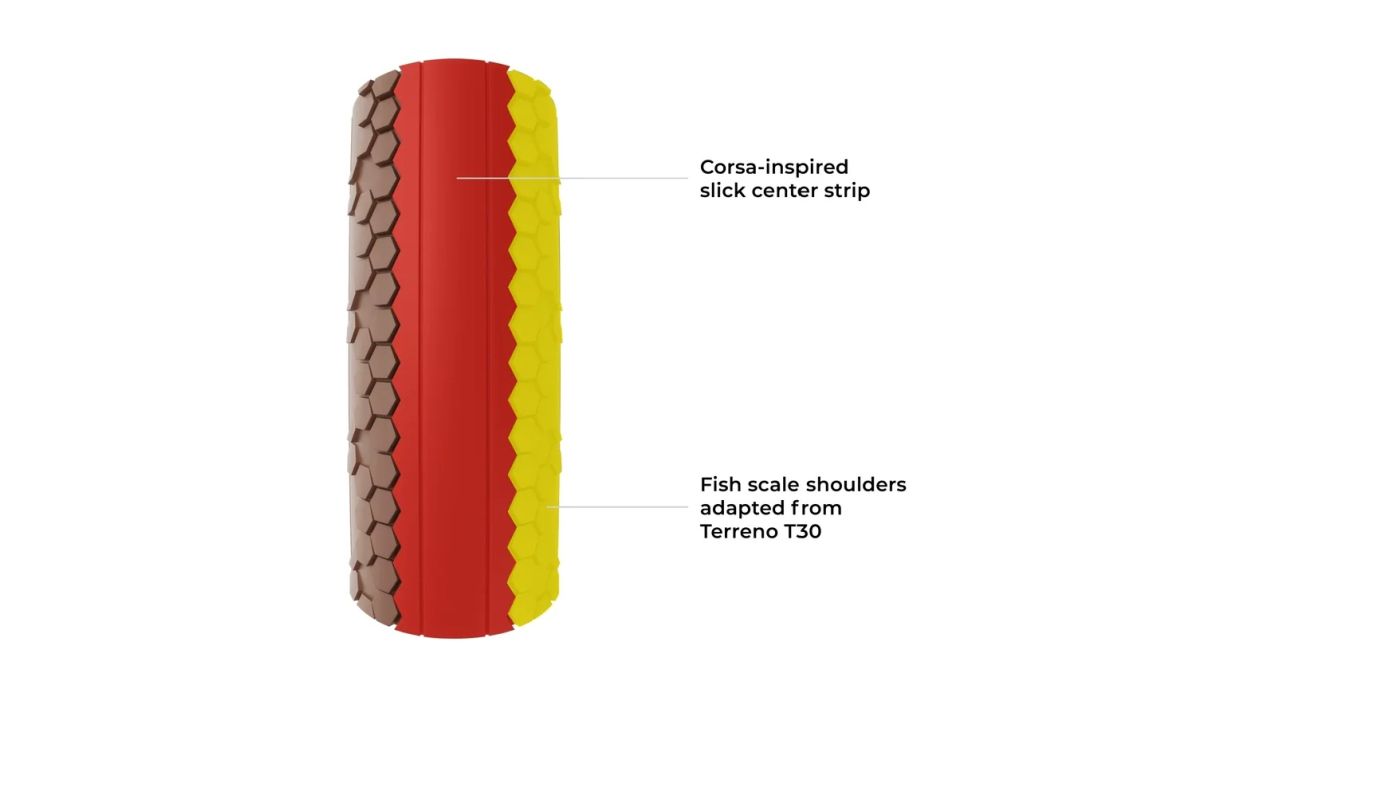 Plášť Vittoria Terreno Pro T10 Hardpack 40-622 Gravel Race Natural Brown - 8