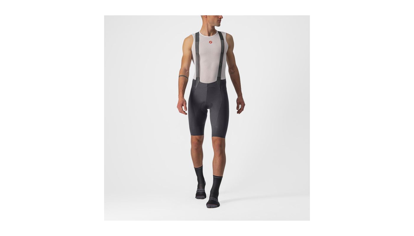 CASTELLI FREE AERO RC BIBSHORT Pánské Dark gray - 1