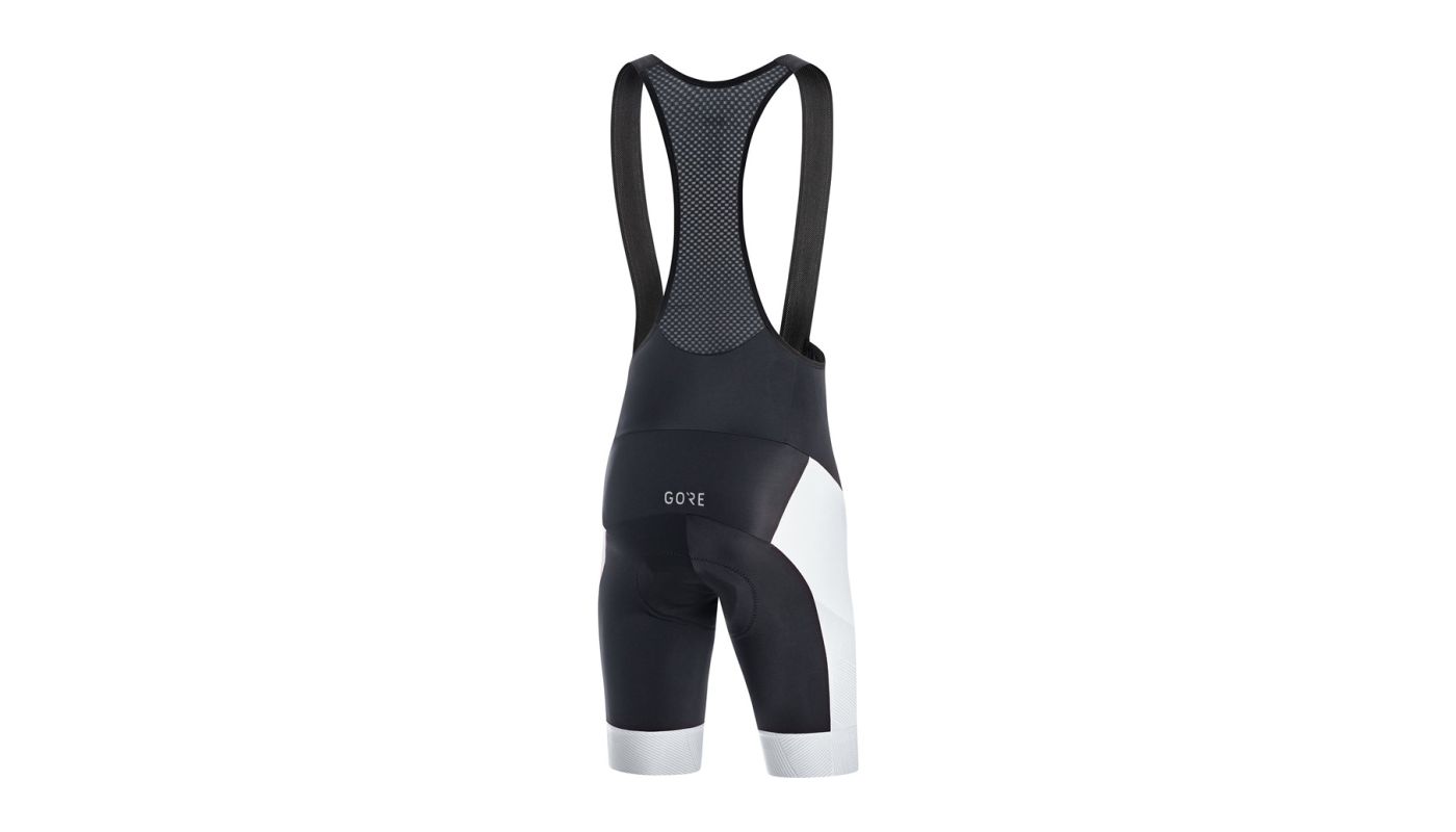 GORE C3 Line Brand Bib Shorts+-black/white - 2