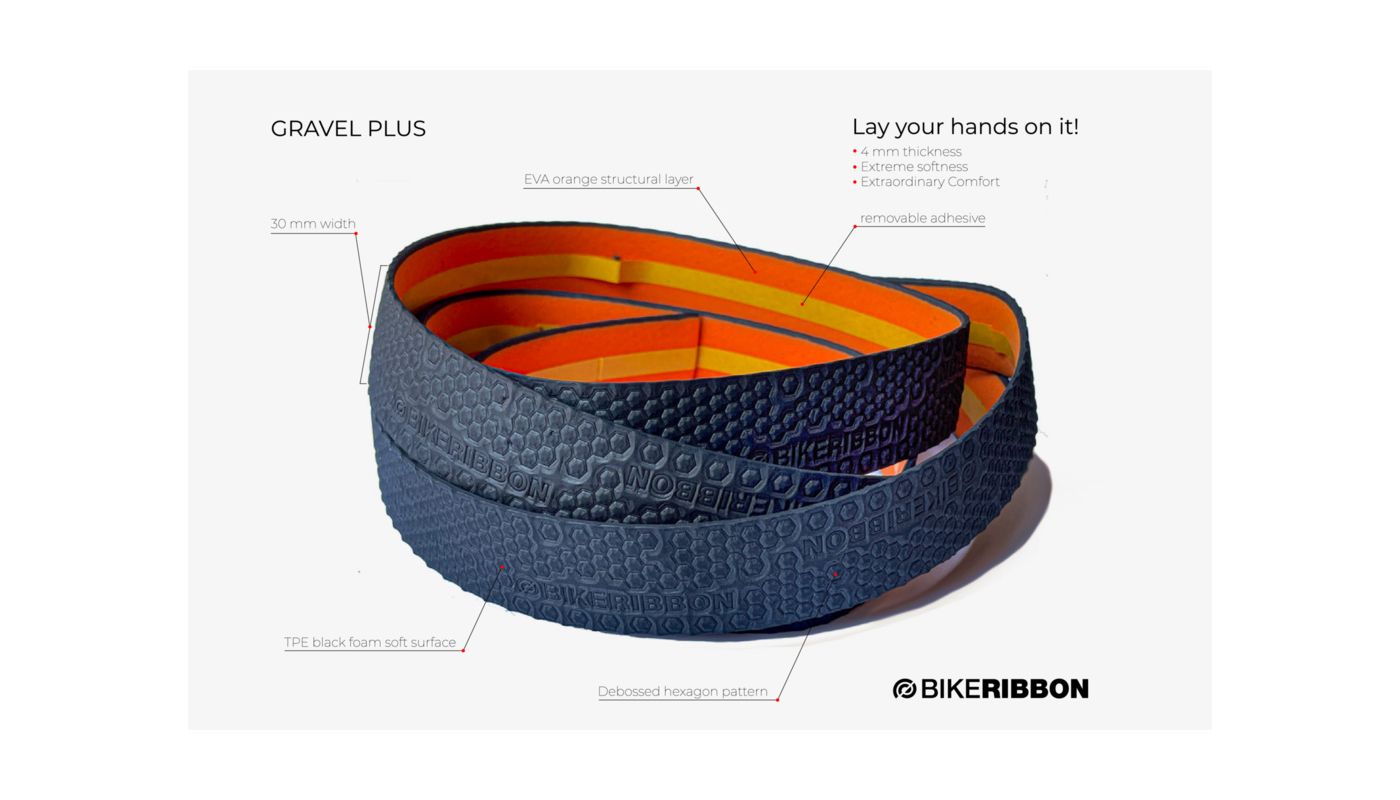Omotávka BIKERIBBON Gravel Plus - 1