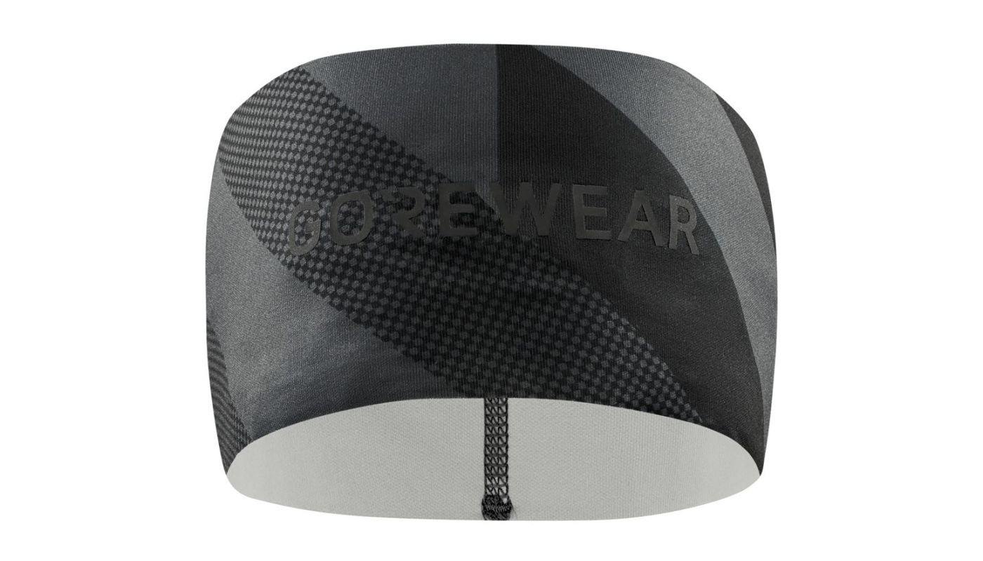 GORE čelenka Essence Light Headband black / lab graphite ONE SIZE - 1