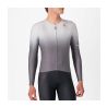Castelli dres UPF Jersey men"s dl.rukáv / silver gray - 1