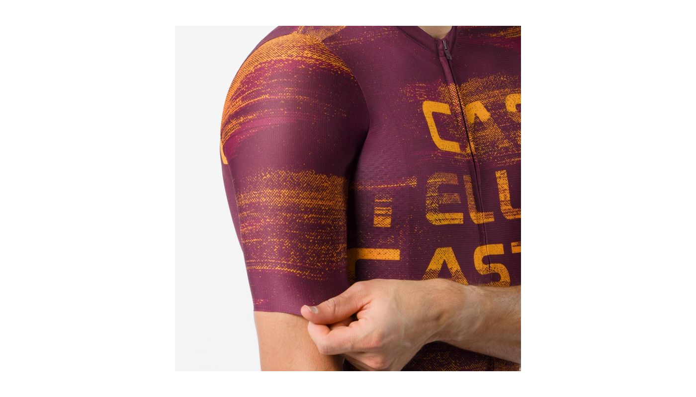 Castelli dres Sratus Logo Jersey men"s  /deep bordeaux - 5