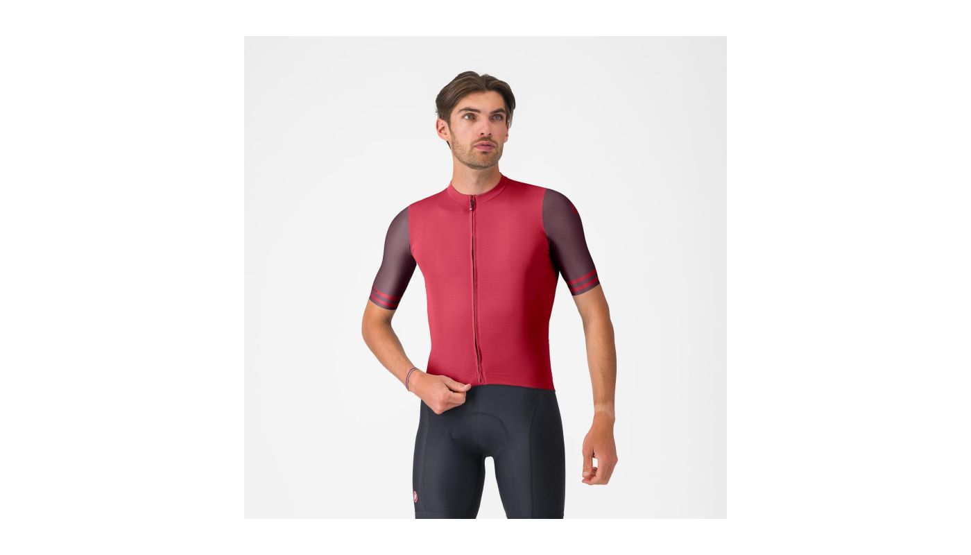 Castelli dres Prologo Lite 2  Jersey men"s /rich red/bordeaux - 1