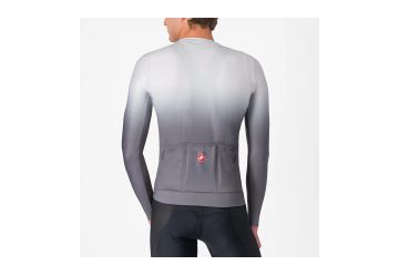 Castelli dres UPF Jersey men"s dl.rukáv / silver gray - 1