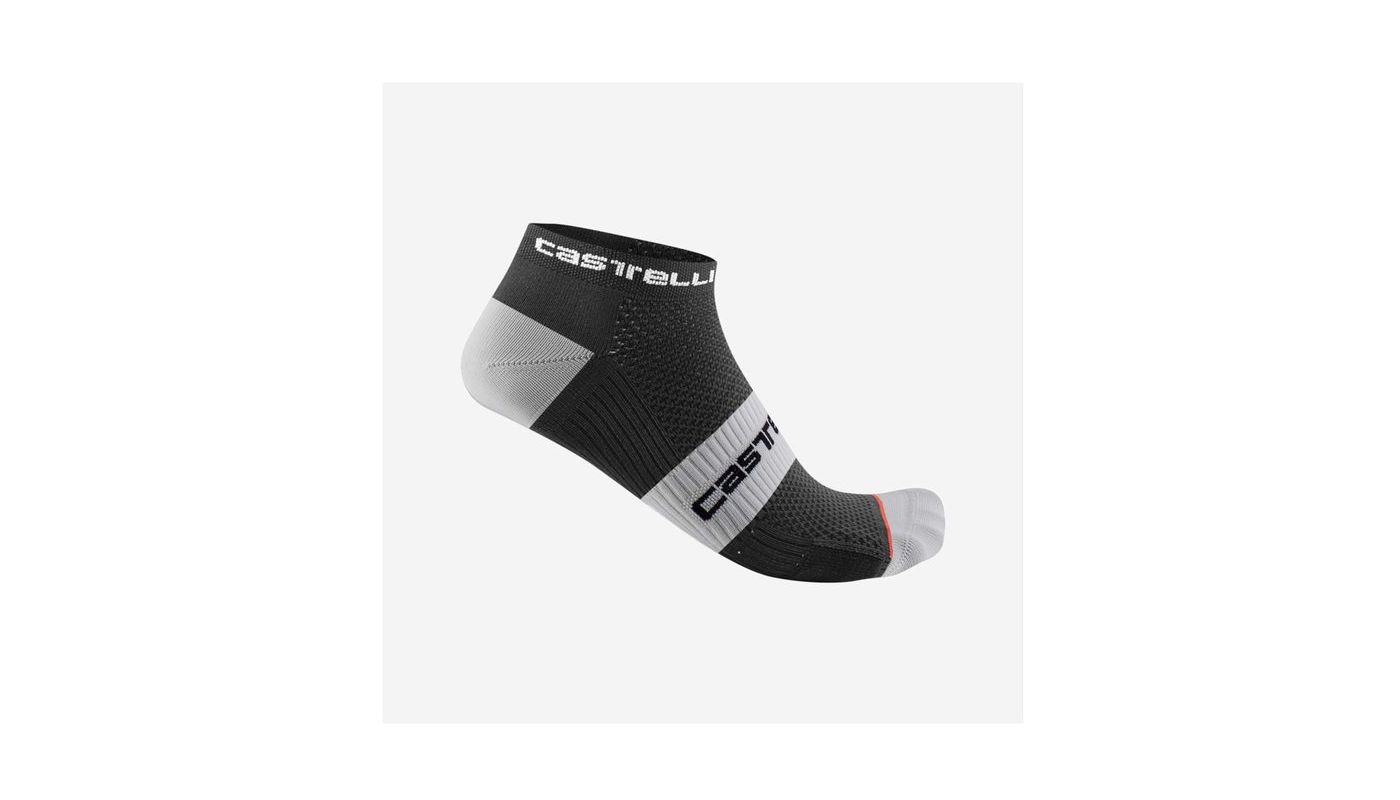Castelli Lowboy 2 Socks ,black/white - 1